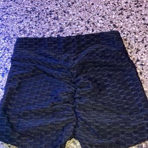 Black biker shorts that make butt look good